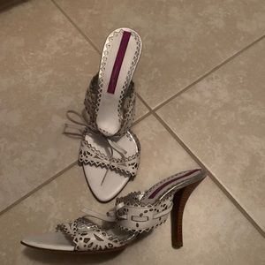 Laser cut sandals
